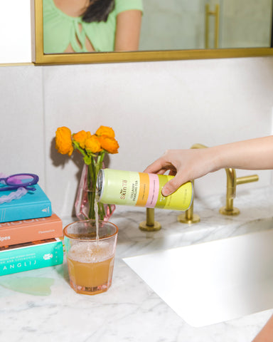 collagen, wellness, tea, skincare, beauty, sleep, may, SkinTe